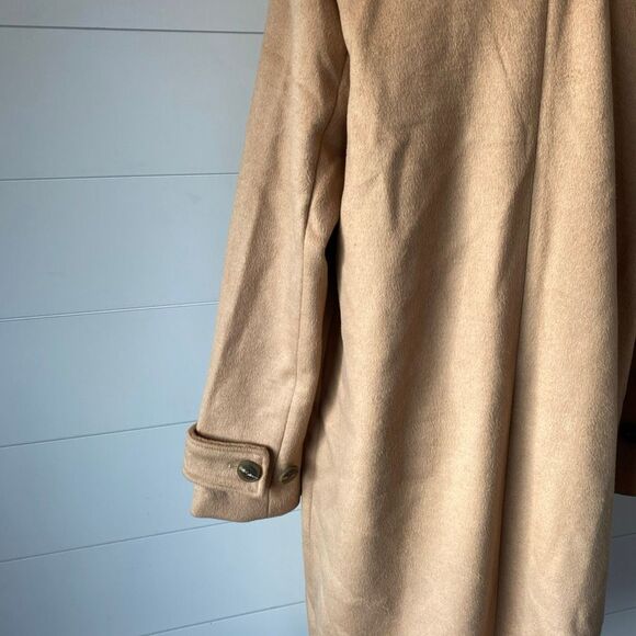 House of Harlow 1960 Camel Wool Blend Coat Size X-LARGE NWT - Picture 7 of 13